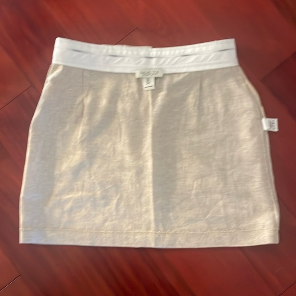 New Rachel Zoe Linen Blend  Pocket Mini Skirt - Picture 11 of 12